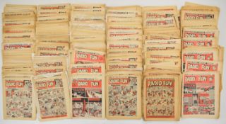 Over three hundred issues of Radio Fun, all dating to the 1940's & 50's.