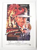 Indiana Jones and the Temple of Doom (1984) framed print with spurious signature for Harrison