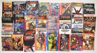 Forty eight Spider-Man related graphic novels by Marvel Comics.