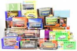 Thirty six diecast model cars and buses including Vanguards, Exclusive First Editions and The