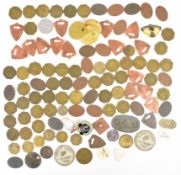 Large quantity of Co-op Milk, Flour and Bread tokens for various co-operative societies including