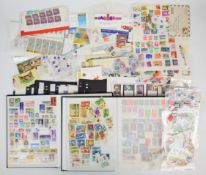 Collection of Israel stamps mint & used, many with tabs, with mini sheets and booklets in