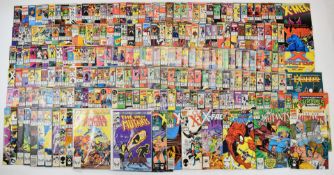 Two hundred and twenty Copper Age marvel comics to include The Amazing Spider-Man, The Uncanny X-
