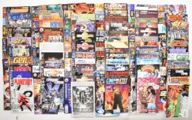 Approximately two hundred and fifty indie comics by Wildstorm, Top Cow, Cliffhanger, America's