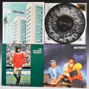Fifteen Indie Rock LPs most in open shrink wrap. The Wedding Present George Best, Arcade Fire We