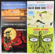 Twelve Rock / Pop / Rockabilly LPs. Psychobilly, Chrissie Hynde Sings Bod Dylan, Dr John Cooper