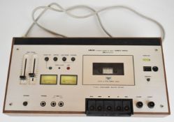Akai GXC-39D stereo cassette deck, serial No, 01219-1309, made in Japan.