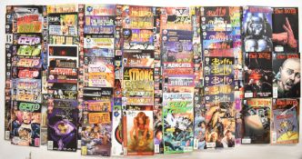 Approximately two hundred and fifty indie comics by Wildstorm, Dark Horse, Topps, Amalgam and