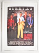 The Usual Suspects (1995) framed print with spurious signatures for Gabriel Byrne, Kevin Spacey,