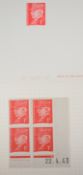 France specialised Petain stamp collection including dated corners, blocks and part sheets, 20 proof