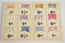 [Rev. Charles Ludwidge Dodgson] Lewis Carroll The Wonderland Postage-Stamp Case comprising printed