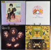 Approximately forty seven LPs including Donovan A Gift From A Flower box set with inserts, Queen,