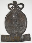 The Royal Exchange Assurance Co lead firemark (W10D)