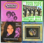 Fourteen Tamla Motown LPs. Isley Brothers Behind a Painted Smile, Four Tops Greatest Hits, Martha