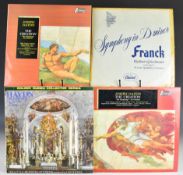 Large Classical music record collection of approximately one hundred and twenty LPs and nine LP