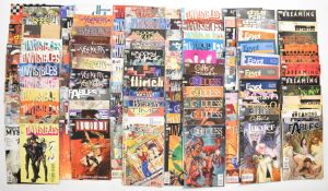 Approximately two hundred and fifty DC Vertigo comics to include Lucifer, Fables, The Invisibles,