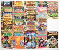 Twenty nine Bronze and Copper Age 'What If..' comics by Marvel to include Wolverine, Spider-Man,
