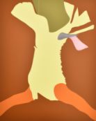 Gary Hurne RA (b.1962) signed limited edition 44/225 print 'American Tan XXVI', dated 07, 87 x 70cm