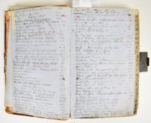 Post Office ‘Eastern District’ a journal/notebook and company log (1870-1906) filled with over 400