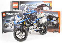 Lego Technic BMW R 1200 GS Adventure Motorbike, 42063, assembled with original box and