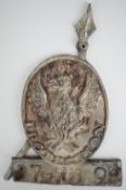 The Phoenix Assurance Co lead firemark (W23A) issued circa 1785, H28cm