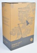 Anglepoise for the National Trust 1227 desk lamp in Neptune blue, unused in box