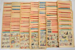One hundred and ninety issues of Star Weekly Comics Canada to include comic strips for Popeye,