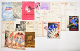 Collection of early to mid-century theatre programmes to include Full House and Comedienne by Ivor