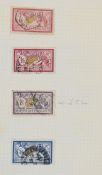 Collection of France stamps including Sower printed both sides, various commemorative and Airmail