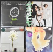 Sixteen Indie Rock LPs most in open shrink wrap. Stereo Mind Game Daughter, The Districts A Flourish