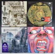 Eleven Hard Rock / Prog / Rock Psychedelic Rock etc LPs comprising King Crimson In The Court Of