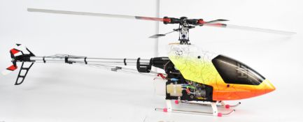 Hiribo Freya 90 Evo petrol powered professional radio controlled (RC) helicopter, assembled and