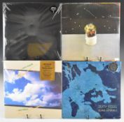 Eight New Wave, Ambient / Electronic / Indie Rock / Folk Rock LPs, five sealed in shrink wrap and