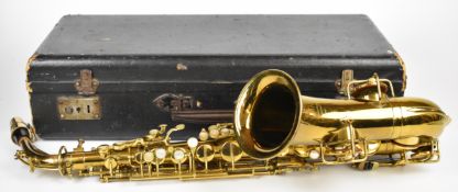 Martin Handcraft alto saxophone, made in Elkhart Indiana, 1929, serial number 97829, in fitted