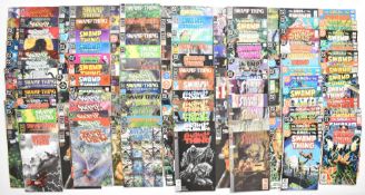 One hundred and ninety issues of Swamp Thing and related comic book titles by DC and DC Vertigo.