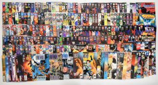 Over two hundred Copper and Modern Age DC comics comprising mostly Batman and Superman related