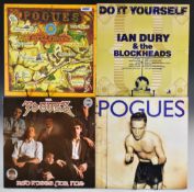 Twenty 1980s Post Punk / New Wave / Synth / New Romantics etc LPs, including three The Pogues, Red