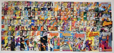 Over one hundred West Coast Avengers comics by Marvel.