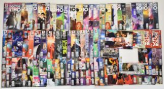 One hundred and thirty Doctor Who comics by Titan.