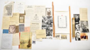 Printed Postal and other ephemera to include Post Office Circular for 1890, programme of the opening