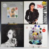 Approximately ninety Rock / Pop / Indie etc LPs. Kate Bush, Julee Cruise, Queen, Michael Jackson,