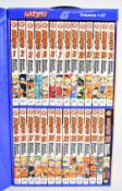 Naruto Japanese Manga graphic novel boxed set by Masashi Kishimoto comprising volumes 1-28,