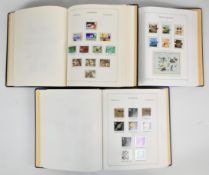 Collection of GB UM mint stamps in three hingeless Kabe albums 1970-2010, high face value £1,500+