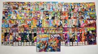 One hundred and fourteen Copper Age The Uncanny X-Men comics by Marvel comprising issues #201-265,