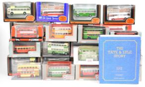Thirty two Corgi Original Omnibus and Exclusive First Editions (EFE) diecast model buses, all in