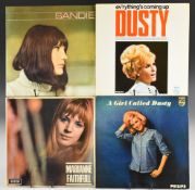 Approximately forty six 1960s LPs includes Ev'rything's Coming Up Dusty with gatefold sleeve and