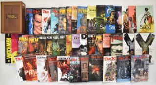 Forty DC Vertigo, Image and Marvel graphic novels to include Preacher, The Boys, Saga, Sandman,