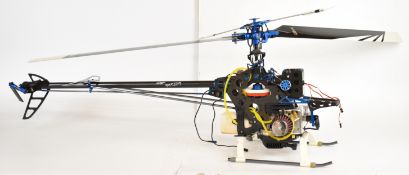 Thunder Tiger Raptor Series petrol powered professional radio controlled (RC) helicopter body,