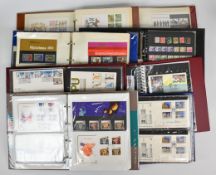 A collection of GB stamps, presentation packs and first day covers including Cotswold first day