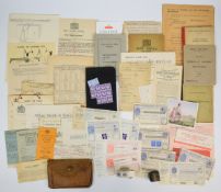 Box file of Post Office related ephemera and postal stationery and Post Office training items